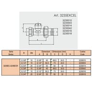 Tiemme  Excel 3/4"   3230014