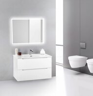    BelBagno ETNA 39 (800390500) , Bianco Lucido ETNA39-800/390-2C-SO-BL-P