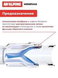   McAlpine MACVALVE    =40, -, MRNRV40