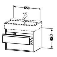    Duravit Ketho 650480440 , 2 ,  . KT662404343