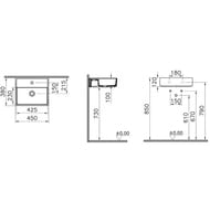   Vitra ArchiPlan 7400B003-0001 450380120, ,. , 