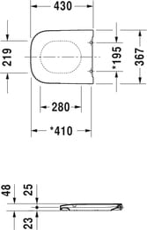    DURAVIT HAPPY D.2  ., , ,  . 0064590000