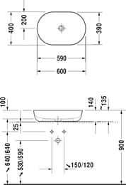  Duravit Luv 600400 ,  ,     0379602600