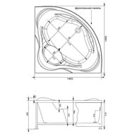   Aquanet MALTA NEW 150150 ,  ,   204003