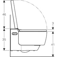 - GEBERIT AquaClean MeraComfort , + . 146.214.21.1