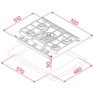    TEKA Urban GZC 75330 XBN STONE GREY (700510) ,  