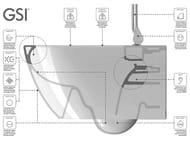   GSI PURA  (550360)   Swirlflush, bistro matt 881516