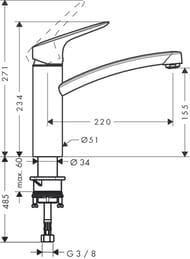  Hansgrohe Logis M31   160    71832000