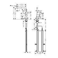  Hansgrohe Talis M54   270  , 1jet, sBox   . 72809340