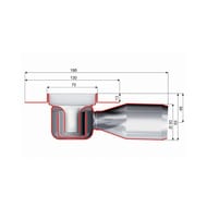      ACO Showerdrain B L=985 h=65,  