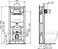 Ideal Standard  PROSYS FRAME 120 M 3H    R009567