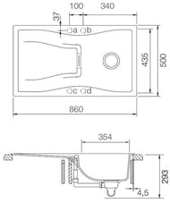  SCHOCK Waterfall D-100 (860500) Cristadur, :  . 700569