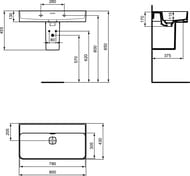  Ideal Standard Lux STRADA T363901 800430130 ,   , 