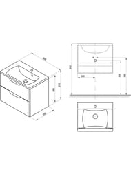  RAVAK CLASSIC II 600   ,  , :  70508059