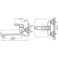     VARION Armaturen WERDER 9105 95 3 ,  220 