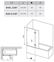    RAVAK BVS2-100 L (995-10051500) ,  ,  Transparent