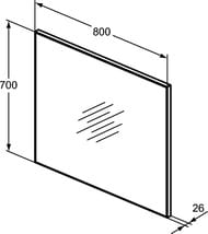  Ideal Standard MIRROR&LIGHT (800700) T3357BH