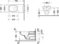   DURAVIT D-CODE 360700365 ,   22280900002