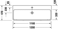   Duravit Qatego 1200470125 , .  , :  2382120000