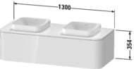    Duravit Happy D.2 Plus 1300354550 1 ,  . HP4943B7171