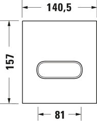   Duravit A1 140,5157  , ,   WD5005