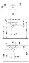  Duravit Viu 530430 , 1    2344530000