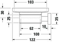 DURAVIT Karree  , : /  0099521000