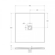     BELBAGNO TRAY-MR-UNO-A-90-35-NERO-CR  , 