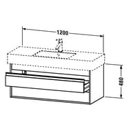    Duravit Ketho 1200480455 , 2 ,   KT664202222