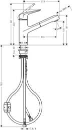  Hansgrohe Focus M42   150      71814800