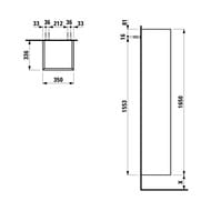  Laufen BASE 402702 (350x335x1650)  , 2 ,   ,  