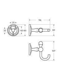  ART&MAX Antic Crystal :  AM-E-2686BSJ-Br