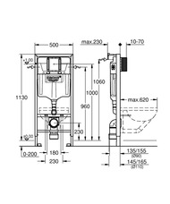 Grohe Rapid SL Solido 51         . 1000046