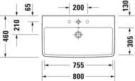   Duravit No.1 800460175, ,   ,  23758000002