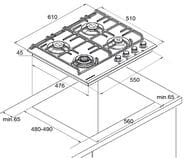    Kuppersberg FG 65 B (610510) 4  (1 ),   6199