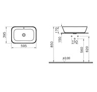  Vitra Geo (595395170) , ,. , 7425B003-0012