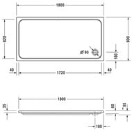   Duravit D-Code 1800900 720165000000000