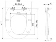   AM.PM Sense Rimless (360550430)      C741700SC