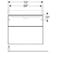    Geberit Smyle Square (734470617) 2 ,  500.353.JR.1