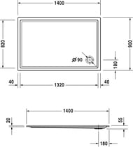   Duravit Starck 1400900 72012600000000