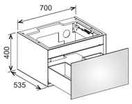    Keuco Edition Lignatur (700535400) , , 1 , 33340700011