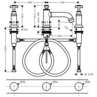  Axor Montreux 16536820     3 ,  