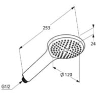   KLUDI FRESHLINE RS 1S 1 ,  6780043-00