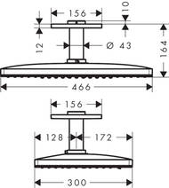   Axor ShowerSolutions 35281000 (460300) 3jet,   , 3  ,