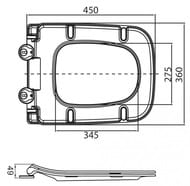    BelBagno Sela  , , Soft Close,   BB3201SC-MB