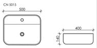   Ceramicanova Element 500400140 , .  ,  CN5015