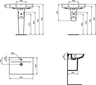  Ideal Standard Lux CONNECT AIR CUBE 650460160   ,  E074101