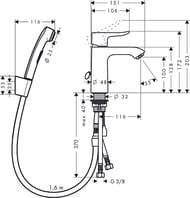  Hansgrohe Metris 31285000      ()