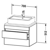    Duravit DuraStyle (700512548) 2 ,   DS531602222