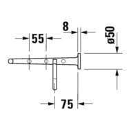 - DURAVIT Starck T 610 , :   0099443400